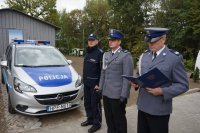 Uroczystość z okazji otwarcia nowo wyremontowanego Komisariatu Policji w Orzeszu