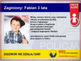 Zaginiony 3-letni Fabian